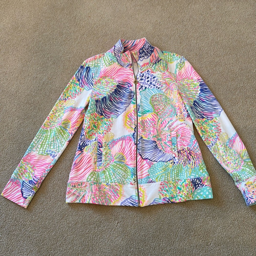 Lilly Pulitzer jacket.